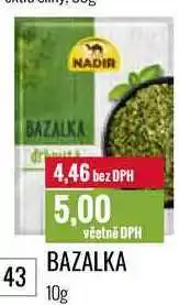 Ratio BAZALKA 10g nabídka