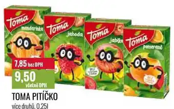 Ratio TOMA PITÍČKO 0,25l nabídka