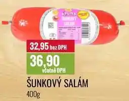 Ratio ŠUNKOVÝ SALÁM 400g nabídka