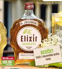 Ratio R. JELÍNEK Elixír z bezového květu 0,7l nabídka