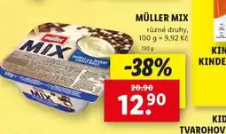 Lidl Müller mix nabídka