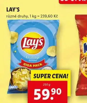 Lidl Lay´s nabídka