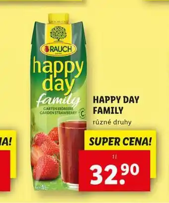 Lidl Happy day family nabídka