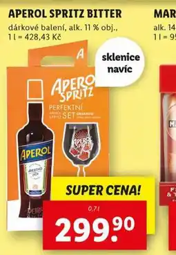 Lidl Aperol spritz bitter nabídka