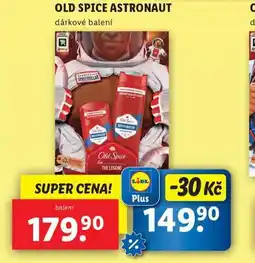 Lidl Old spice astrunaut nabídka