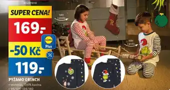 Lidl Pyžamo grinch nabídka