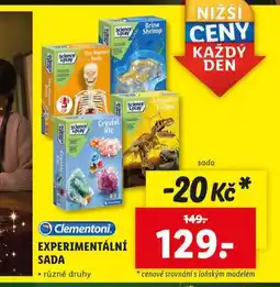 Lidl Experimentální sada nabídka