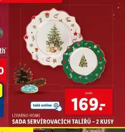 Lidl Sada servírovacích talířů nabídka