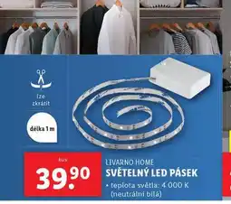 Lidl Světelný led pásek nabídka