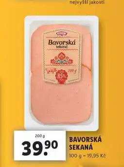 Lidl Bavorská sekaná nabídka