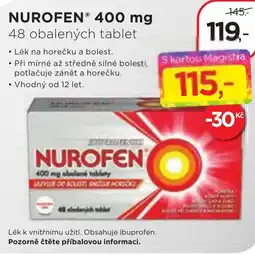 Magistra lékárny Nurofen 48 obalených tablet nabídka