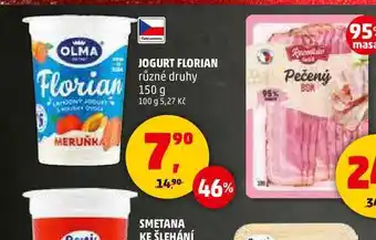 Penny Market Olma JOGURT FLORIAN různé druhy, 150 g nabídka