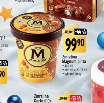 Jip Zmrzlina magnum pinta nabídka