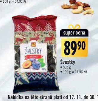 Jip Švestky nabídka
