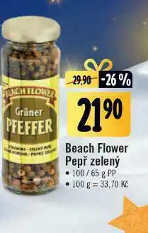 Beach flower papř zelený