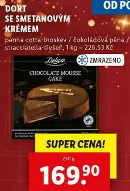 Lidl DORT SE SMETANOVÝM KRÉMEM, 750 g nabídka