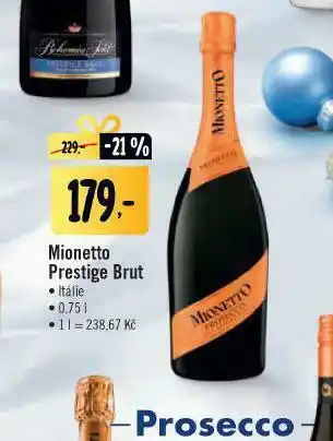 Jip Mionetto prestige brut nabídka