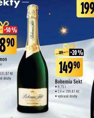 Jip Bohemia sekt nabídka