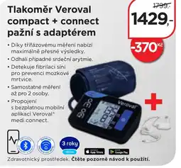 Magistra lékárny Tlakoměr veroval compact + connect pažní s adaptérem nabídka