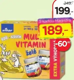 Magistra lékárny Vitar kids multivitamin + kolostrum duopack nabídka