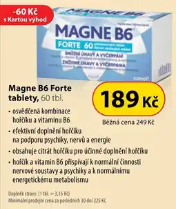 Dr. Max Magne B6 Forte tablety nabídka