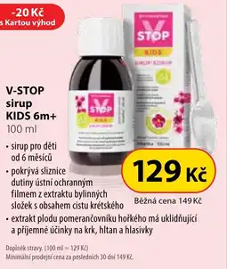 Dr. Max V-stop sirup kids 6m+ nabídka