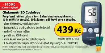 Dr. Max Glukometr sd codefree nabídka