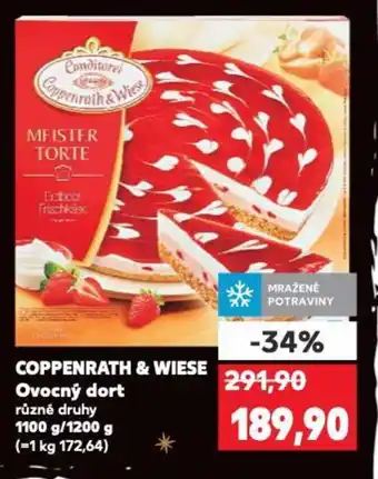 Kaufland Coppenrath & wiese ovocný dort nabídka