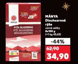 Kaufland Mánya dlouhozrnná rýže nabídka