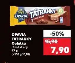 Kaufland Opavia tatranky oplatka nabídka