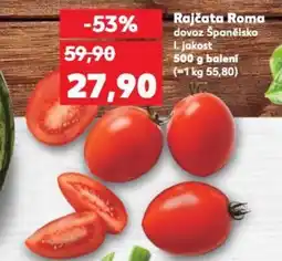Kaufland Rajčata roma nabídka