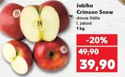Kaufland Jablka crimson snow nabídka