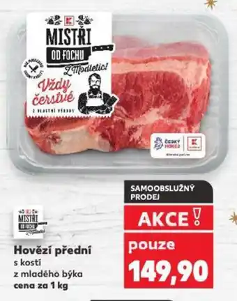 Kaufland Hovězí přední nabídka