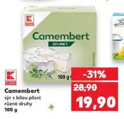 Kaufland Camembert nabídka