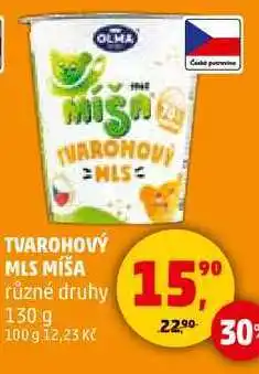 Penny Market TVAROHOVÝ MLS MÍŠA různé druhy, 130 g nabídka