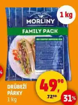 Penny Market DRŮBEŽÍ PÁRKY, 1 kg nabídka