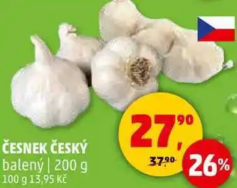 Penny Market ČESNEK ČESKÝ balený, 200 g nabídka