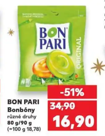 Kaufland Bon pari bonbóny nabídka