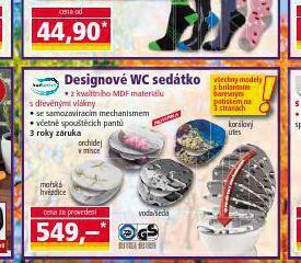 Norma Designové wc sedátko nabídka