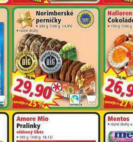 Norma Norimberské perníčky nabídka