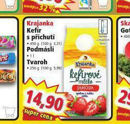Norma Krajanka kefír s příchutí nabídka