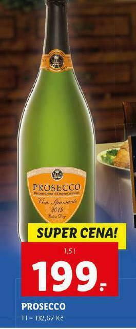 Lidl Prosecco nabídka