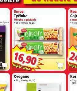 Norma Emco tyčinky nabídka