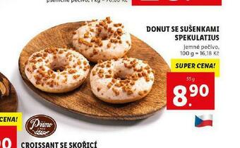 Lidl Donut se sušenkami spekulatius nabídka