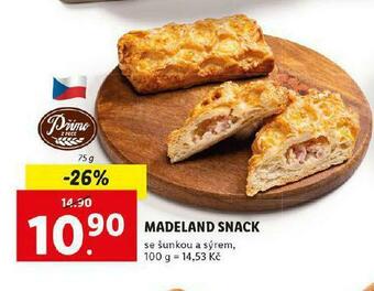 Lidl Madeland snack nabídka