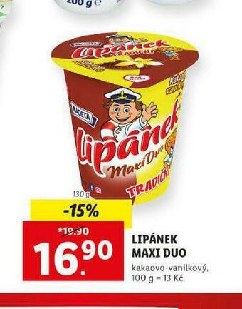 Lidl Lipánek maxi duo nabídka