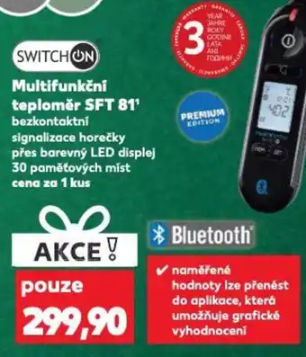 Kaufland Multifunkční teploměr SFT 811 nabídka