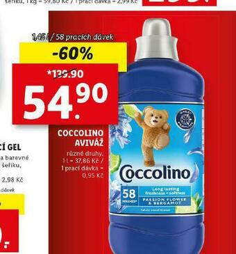 Lidl Coccolino aviváž nabídka