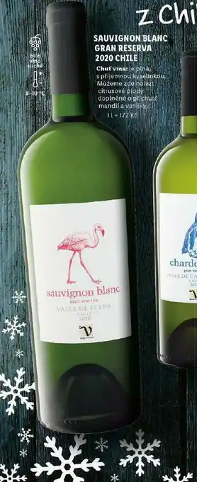 Lidl Sauvignon blanc gran reserva 2020 chile nabídka