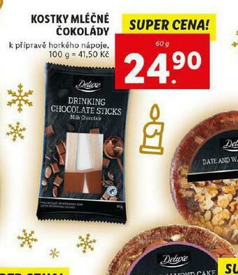 Lidl Kostky mléčné čokolády nabídka